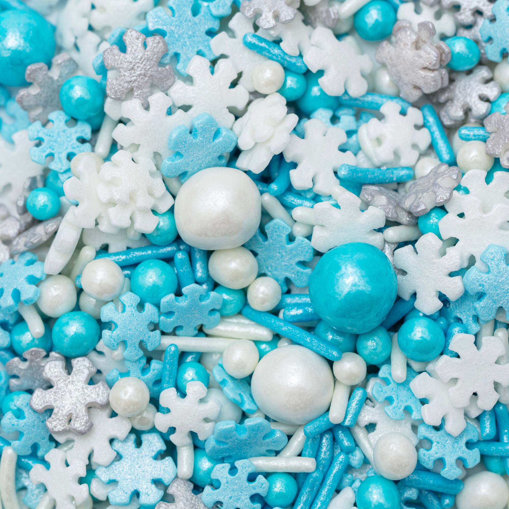 PME Cake Sweet Street® Winter Snowfall Sprinkle Mix